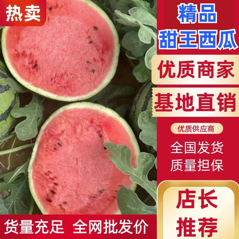 【推荐】万亩甜王西瓜基地对接各大电商商超社区团购