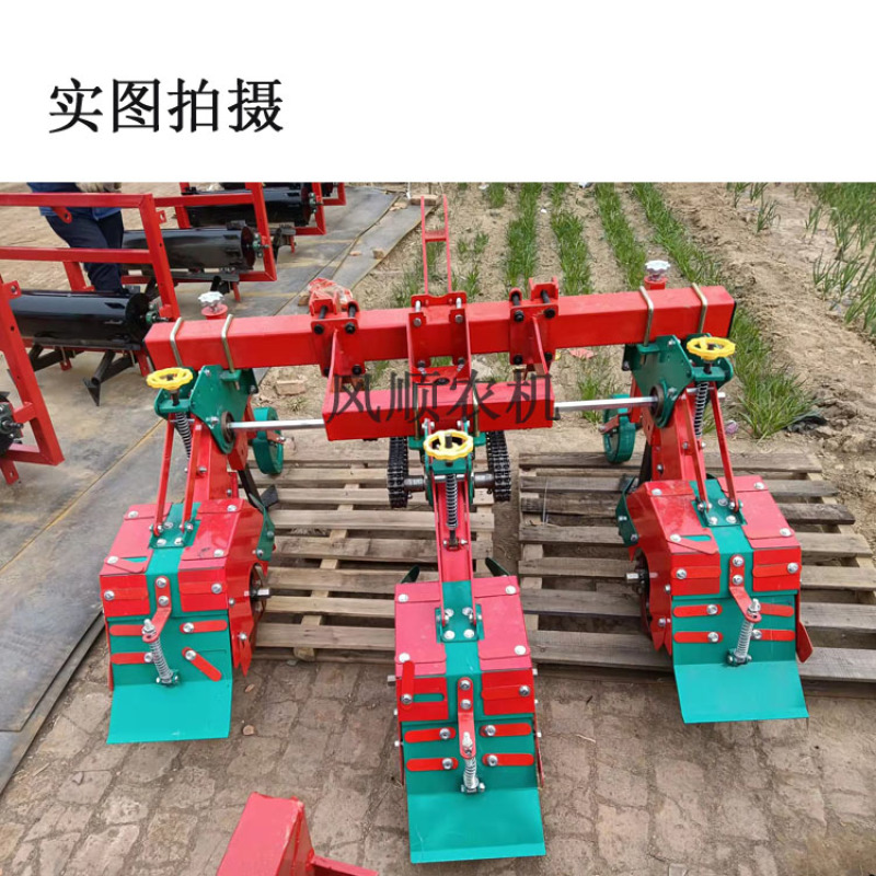 拖拉机带除草机中耕除草机玉米菜地花生辣椒菜地除草机