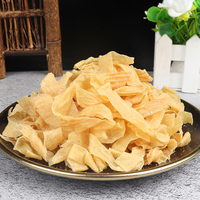 5斤豆皮东北特产油豆皮凉拌菜2斤豆制品干豆腐皮蛋白素肉干