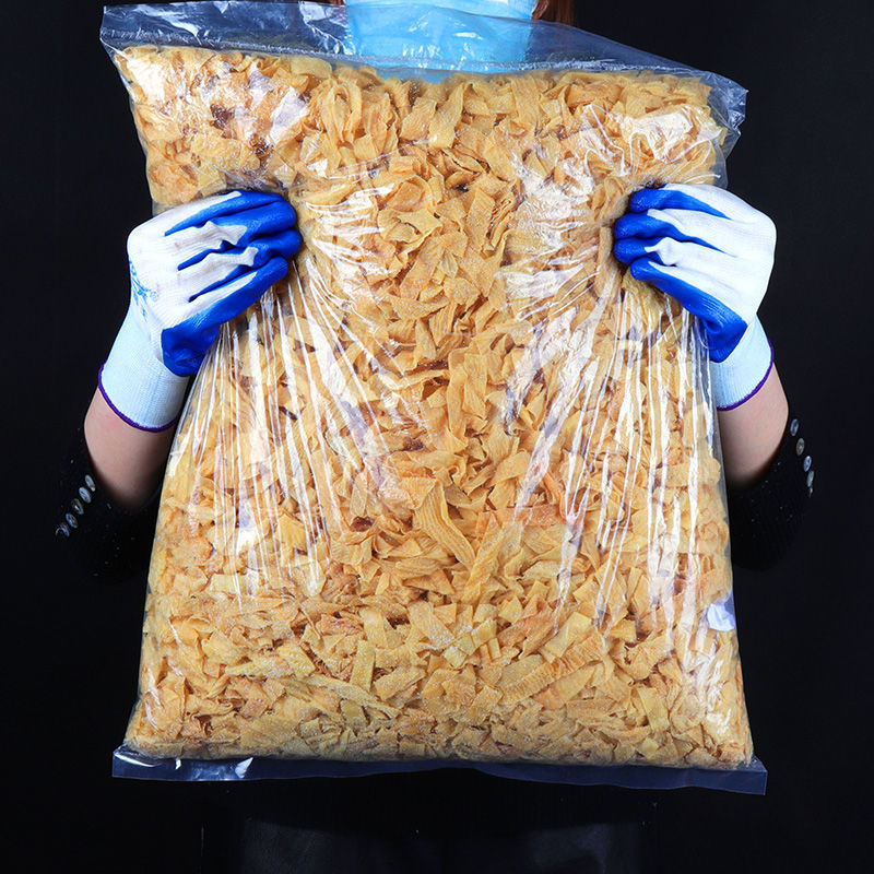 5斤豆皮东北特产油豆皮凉拌菜2斤豆制品干豆腐皮蛋白素肉干