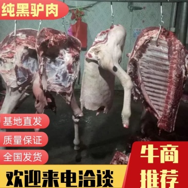 【推荐】厂家直销新鲜卤肉，纯黑驴肉，自己饲养，保质保量