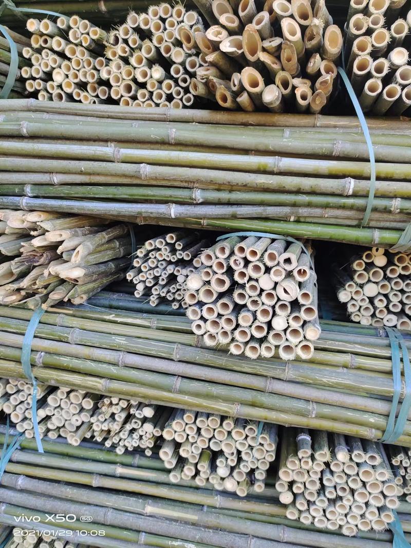 【包邮发货】批发菜架竹旗杆植树杆大棚竹杆一手货源质量好！