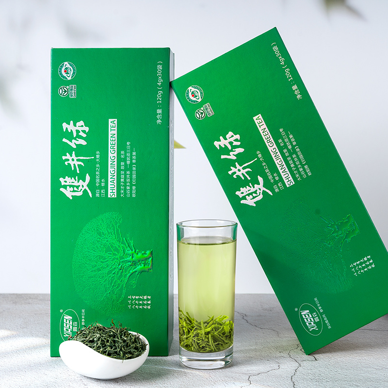 修水县手工采摘双井绿茶当季新茶叶120g/盒
