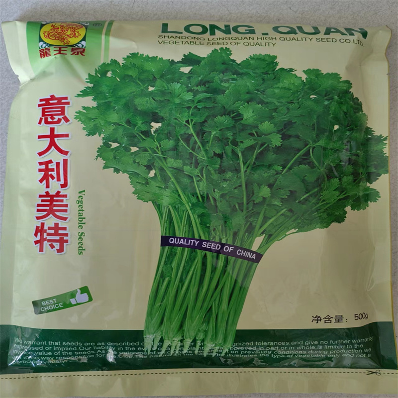 意大利美特香菜种子四季小叶香菜种子耐抽苔叶圆芫荽种子