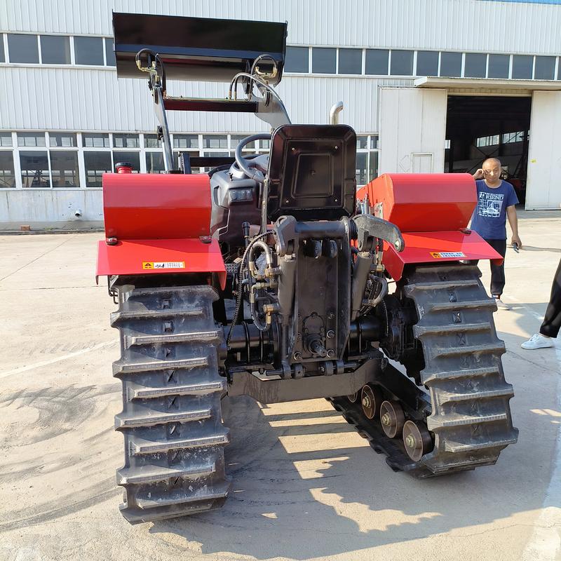 农用两用田大马力履带拖拉机多功能农用工程柴油耕地机