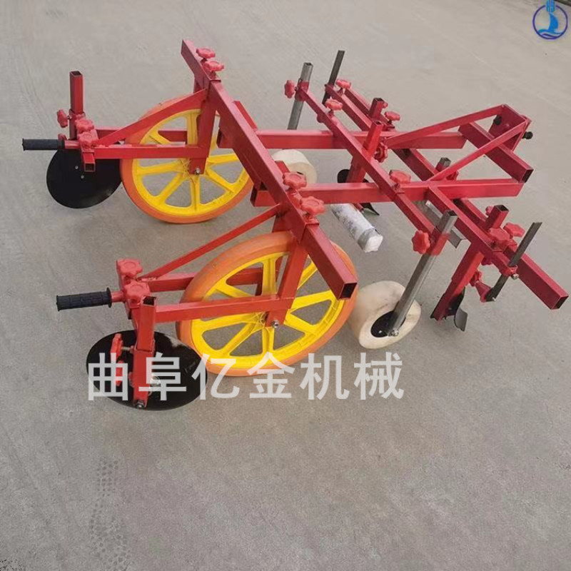 红薯起垄覆膜机宽窄可调自走式覆膜滴管一体机地膜铺盖机