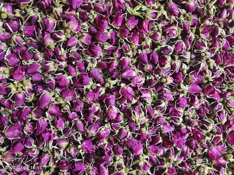 玫瑰花茶，玫瑰干花蕾，低温无硫烘焙平阴玫瑰花茶，产地直供