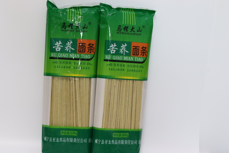 亚龙袋装苦荞面条500g/袋