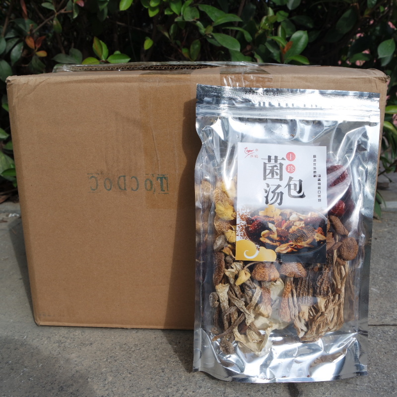 菌汤包杜鹃厂家批发福建古田食用菌干货精选菌菇优质菌汤包