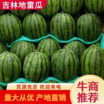 【热销】地雷西瓜东北吉林安广庆红999大量上市嘎嘎甜