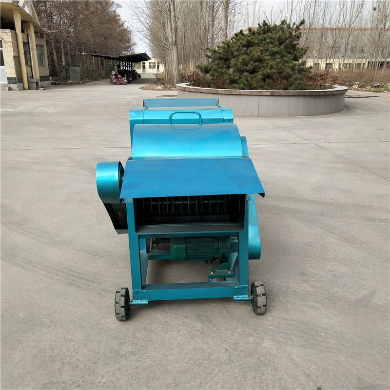 养殖厂干湿两用秸秆揉丝机养殖牛羊铡草机卧式铡揉丝机