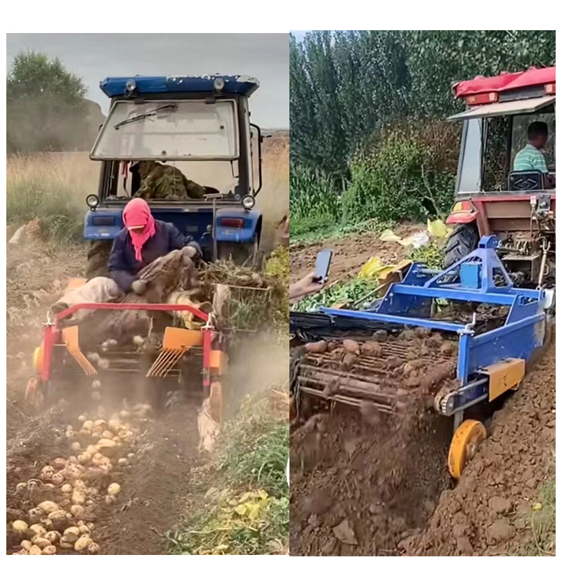 红薯收获机地瓜马铃薯挖掘机根茎果实收割机刨地瓜土豆机器