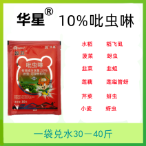 华星效卫10%吡虫啉10克稻飞虱蚜虫杀虫剂正品包邮