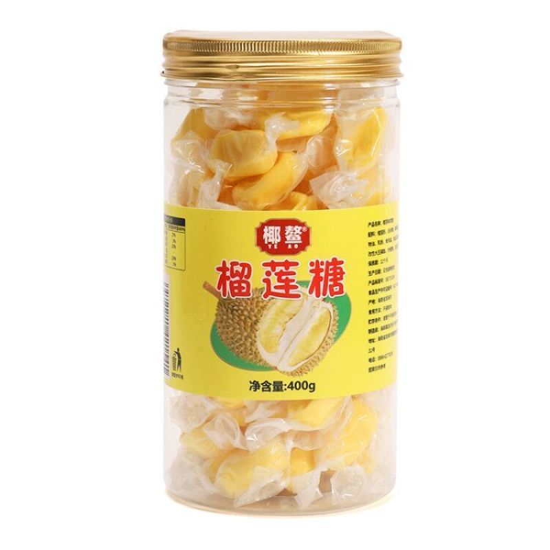 榴莲糖500g/200g特浓糖果休闲风味零食儿童喜糖软糖