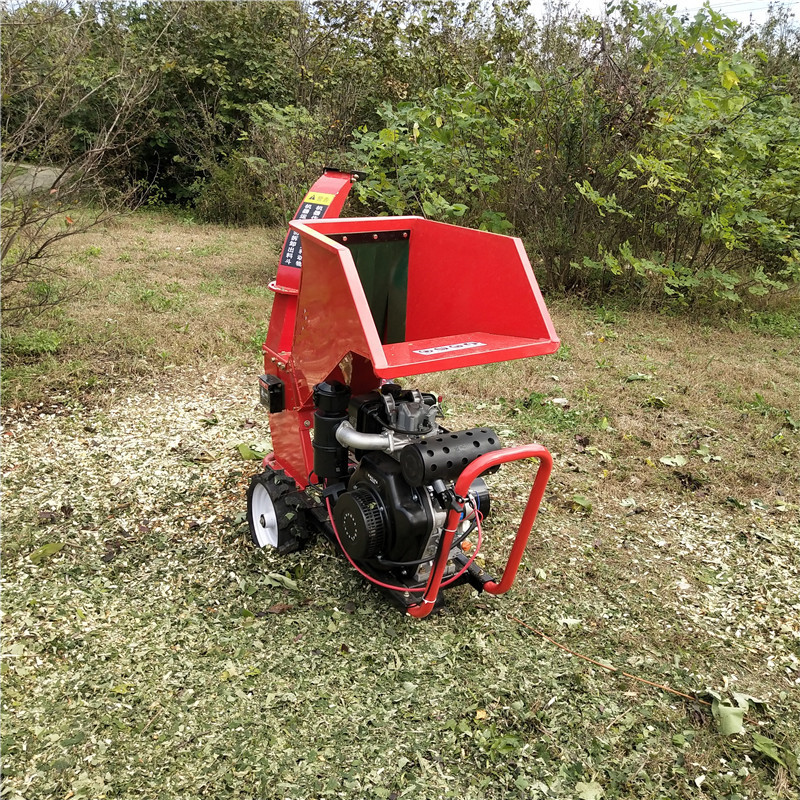 多功能树枝粉碎机园林公路绿化树枝藤蔓碎枝机干湿两用破碎机