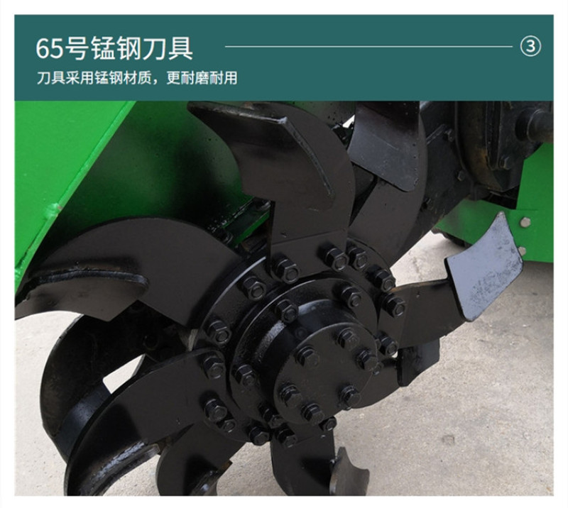大马力多功能果园开沟施肥机小型履带旋耕机小型微耕机