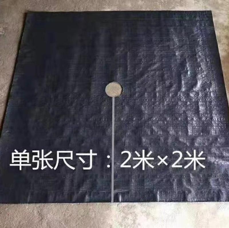 pe防草布单张0.8米宽打孔切片果园果树用防草布
