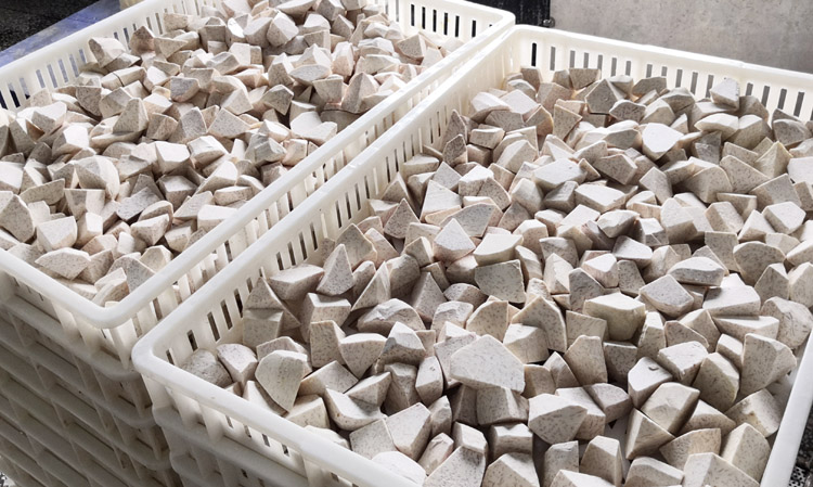 香芋地瓜丸原材料展示