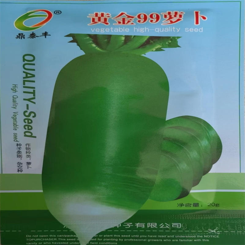 黄金99水果萝卜种子天津沙窝萝卜种子水果型高产潍坊青孑子