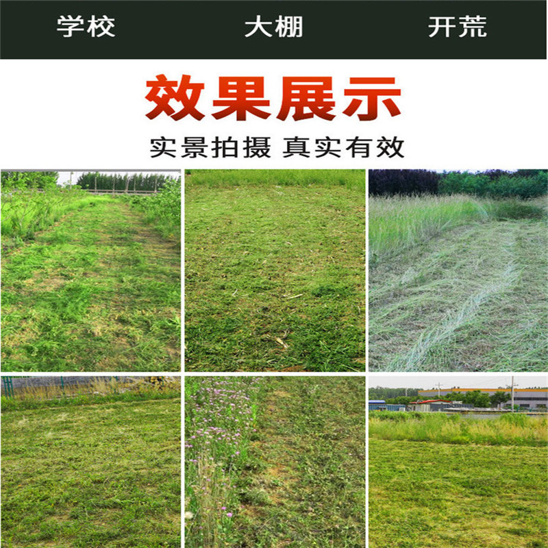 手扶自走式农田菜地杂草灭茬碎草机大功率高转速荒草粉碎机
