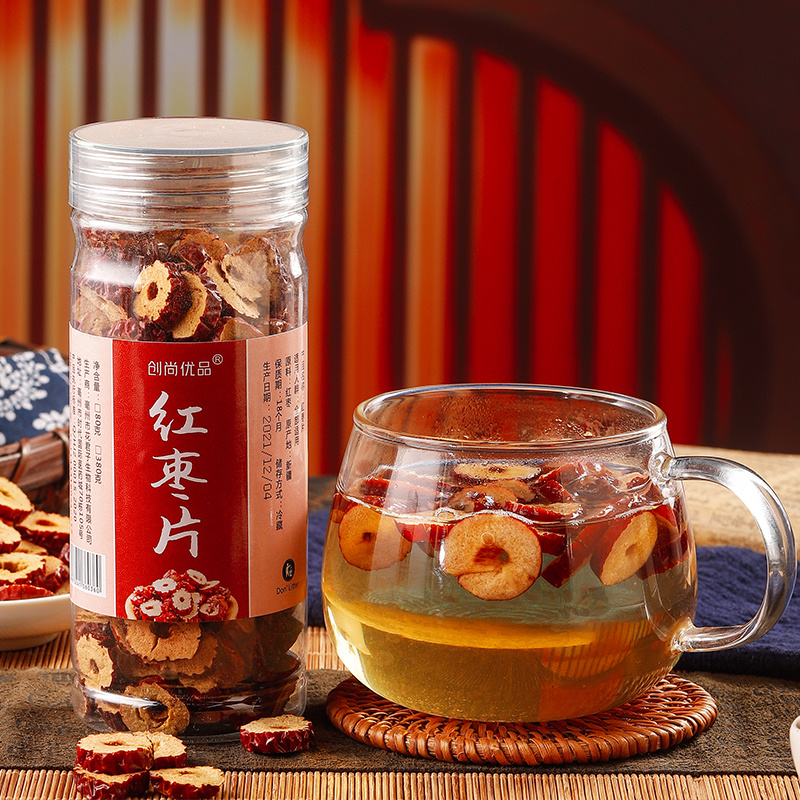 红枣片500g红枣干无核干吃免洗即食零食酥脆新疆特级特产