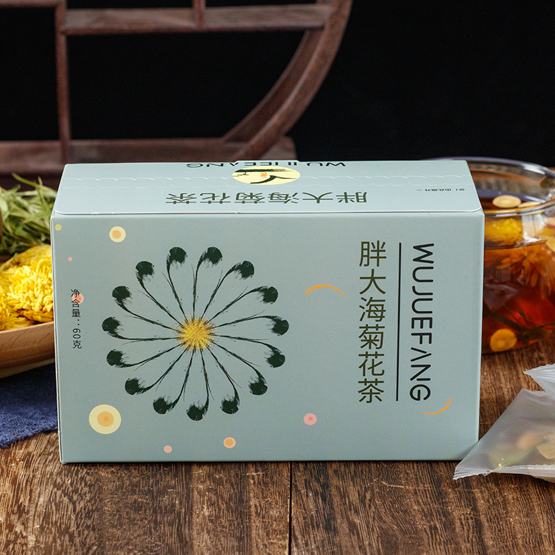 胖大海菊花茶