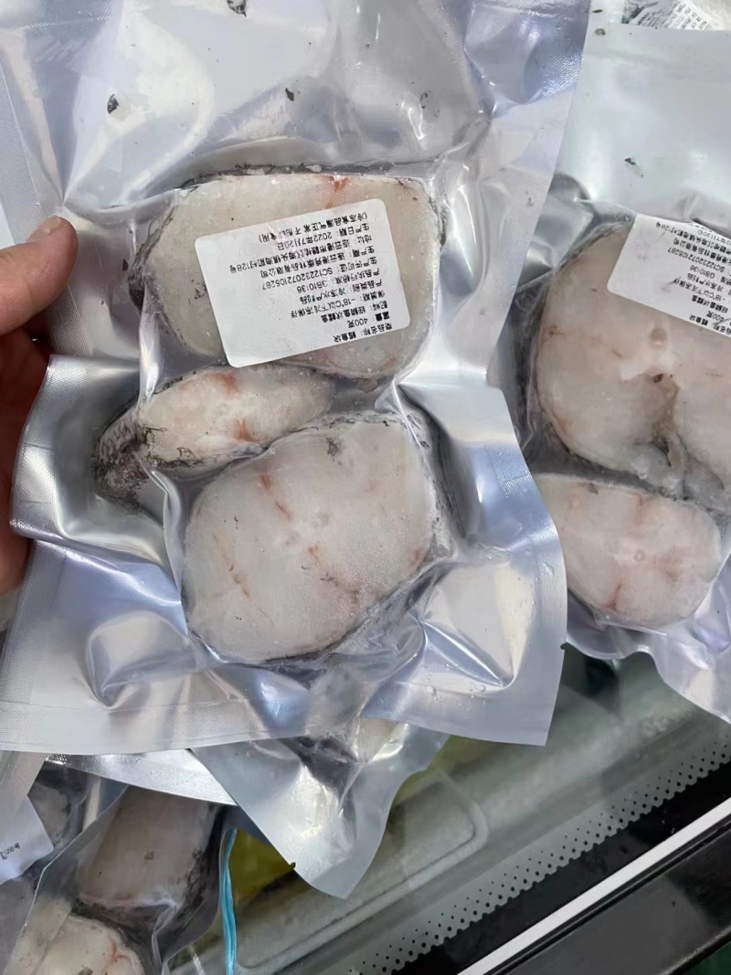 5斤起批发鲜冻鳕鱼块鳕鱼片宝宝辅食冷冻海鲜真鳕鱼