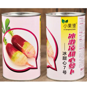 冰激凌甜心水果萝卜种子甜脆型糖心紫皮萝卜种孑春秋蔬菜种籽