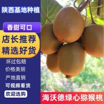陕西亚特猕猴桃，海沃德绿心秦美翠香，支持一件代发产地直发