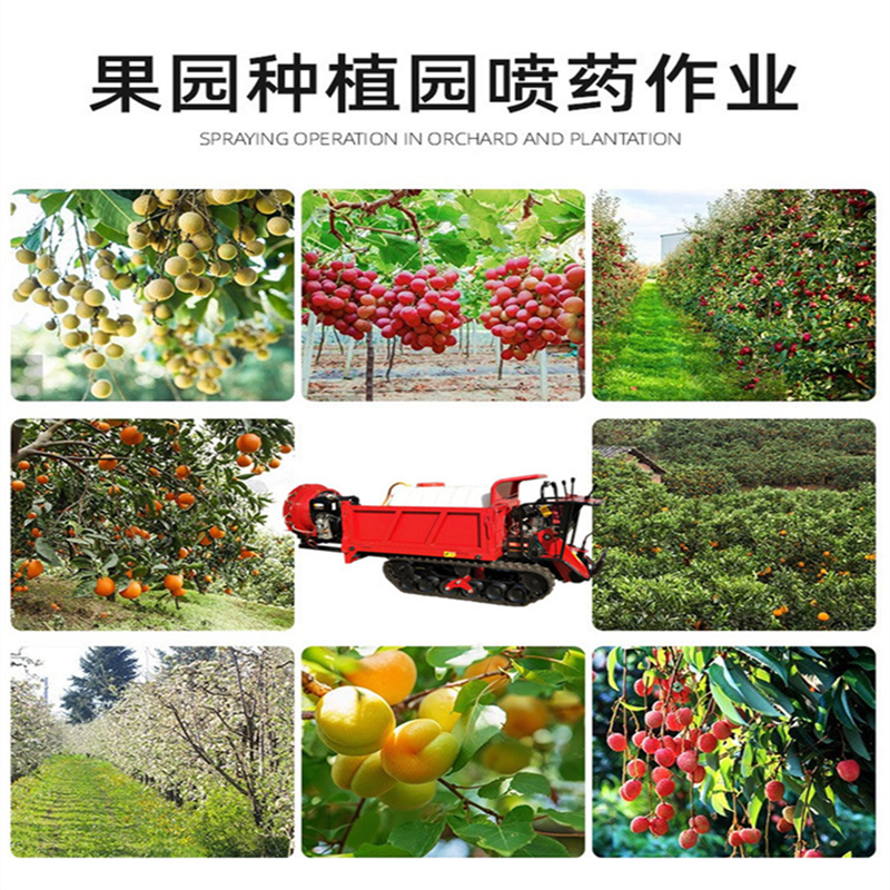 全地形爬山虎履带运输车工程农用液压自卸车果园运输车
