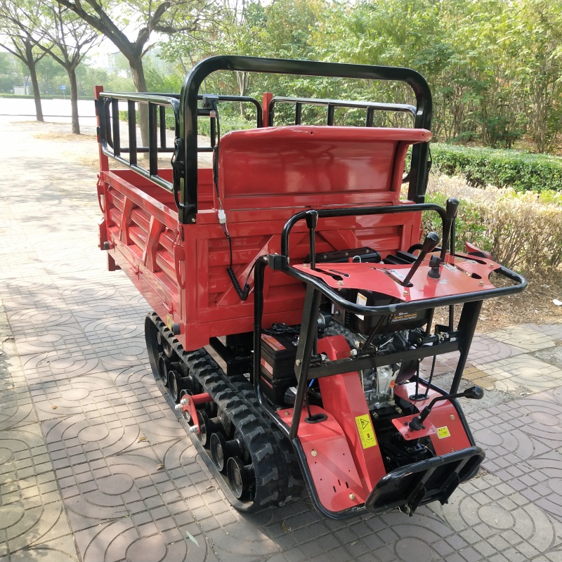 山地小型运输车履带装卸车翻斗车果园采摘运输车