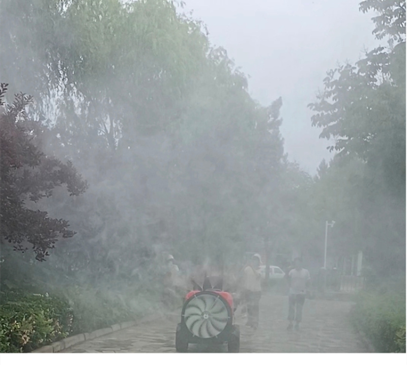 柴油水冷动力果树打药机风送式洒药机乘坐式植保打药机