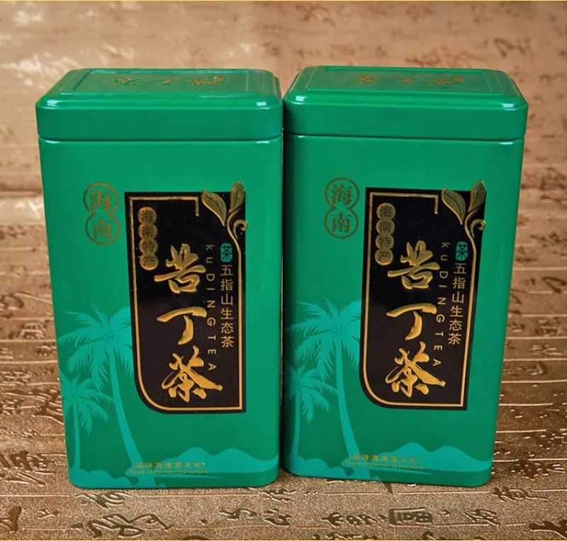 墨绿苦丁茶海南特产五指山大叶新茶100g和250g茶叶好