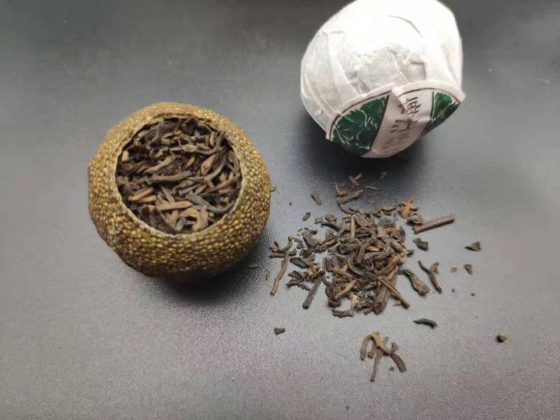 厂家批发梅江珍藏版柑香浓郁新会小青柑柑普茶