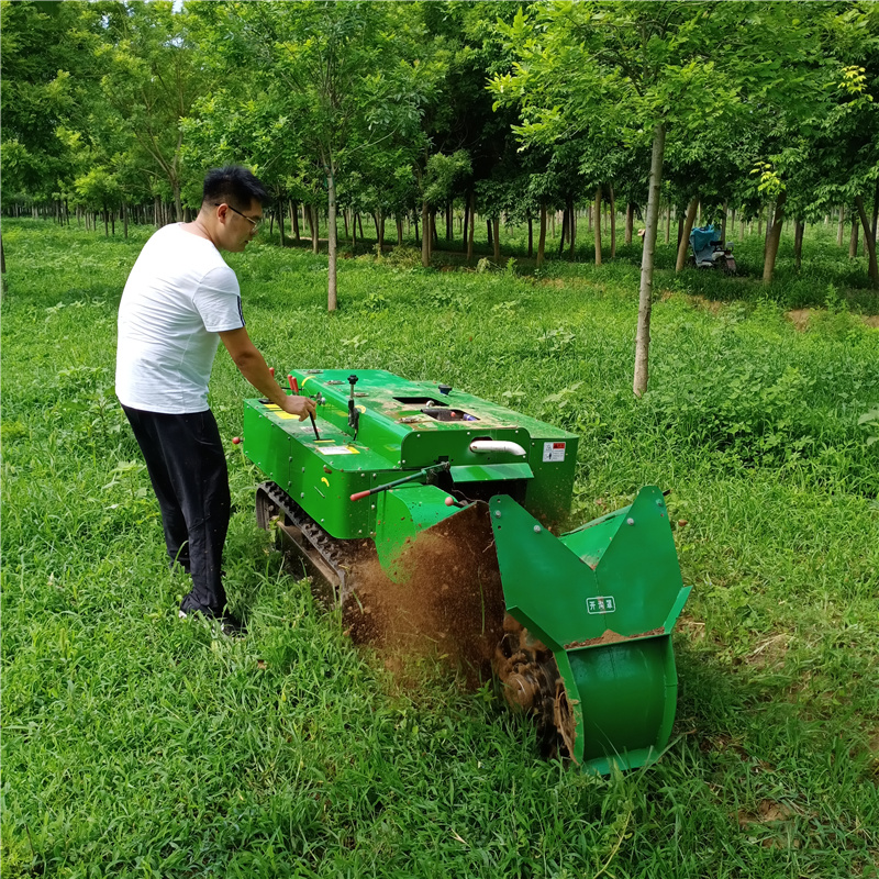低矮型耕地机多功能微耕机密植果园开沟施肥机械