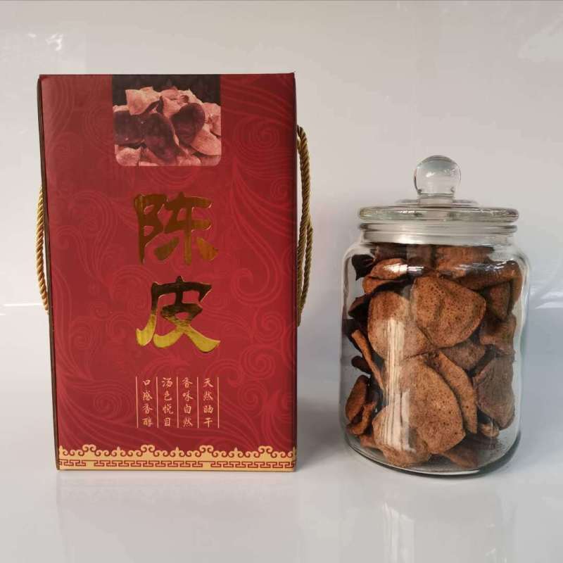 年货礼盒装新会陈皮茶叶礼品陈皮茶批发老陈皮干