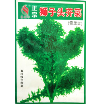 雪里蕻种子狮子头芥菜雪里红腌菜种籽花叶雪菜细叶九头鸟