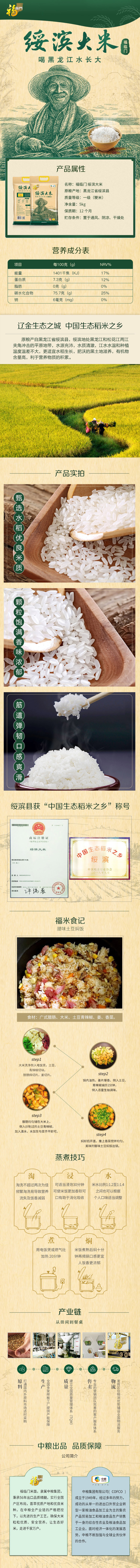 黑龙江绥滨福临门长粒香5㎏
