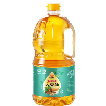 东北黑龙江绥滨县非转基因笨榨笨榨大豆油1.8L