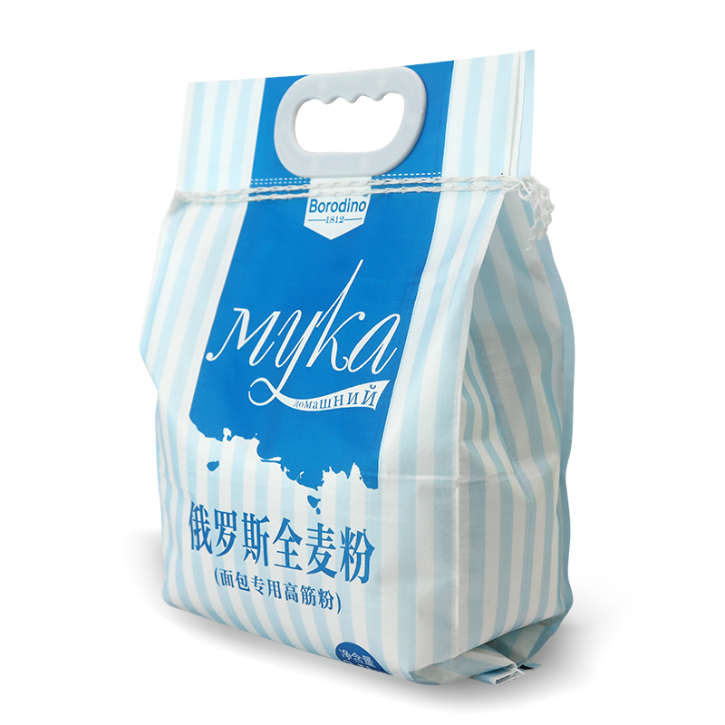 俄罗斯小麦粉全麦面包粉5斤/袋包邮