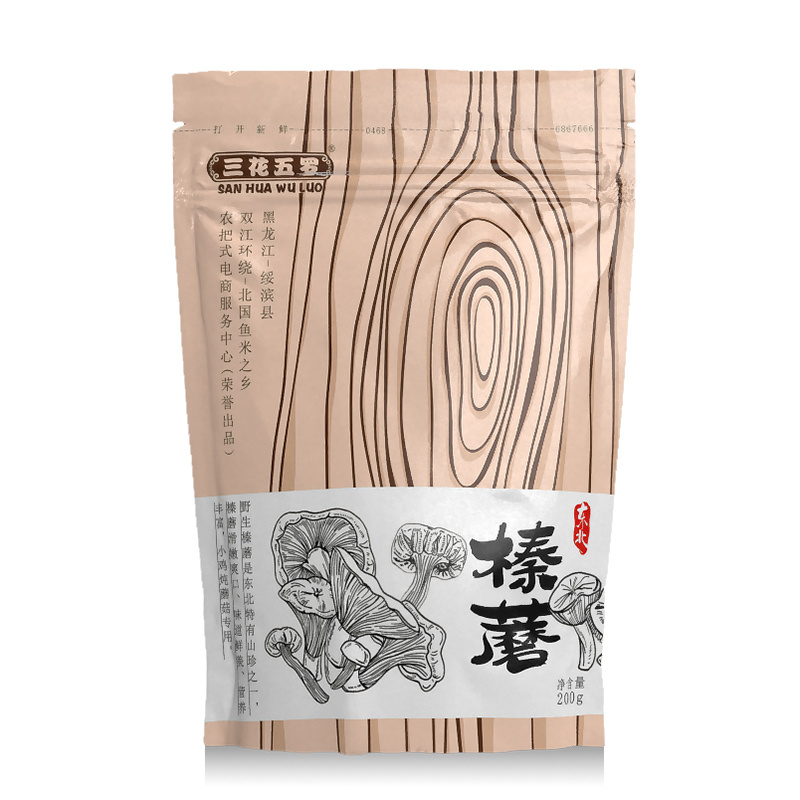 东北黑龙江林下干菌野生榛蘑小鸡炖蘑菇专用200g包邮