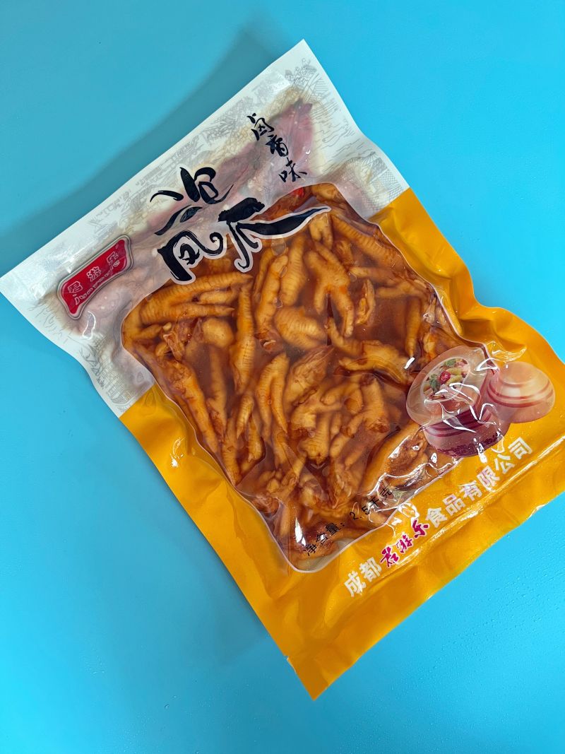 四川特产卤香鸡爪酸辣鸡爪泡椒鸡爪熟食泡鸡爪辣鸡爪五香凤爪