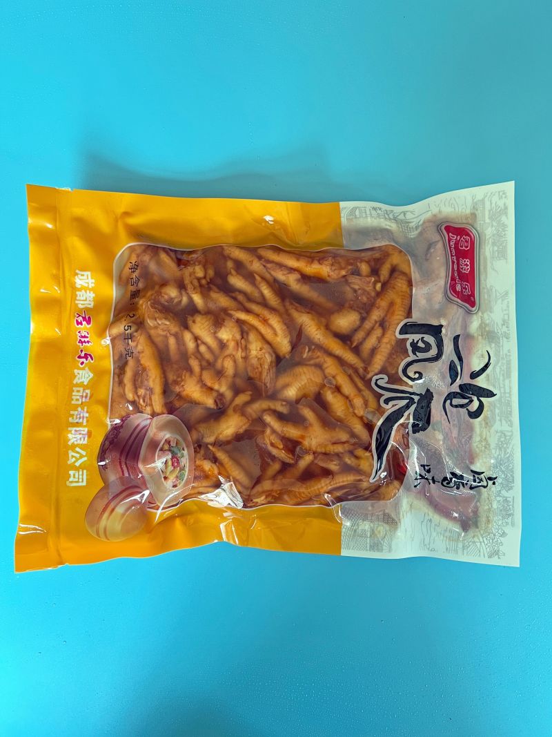 四川特产卤香鸡爪酸辣鸡爪泡椒鸡爪熟食泡鸡爪辣鸡爪五香凤爪