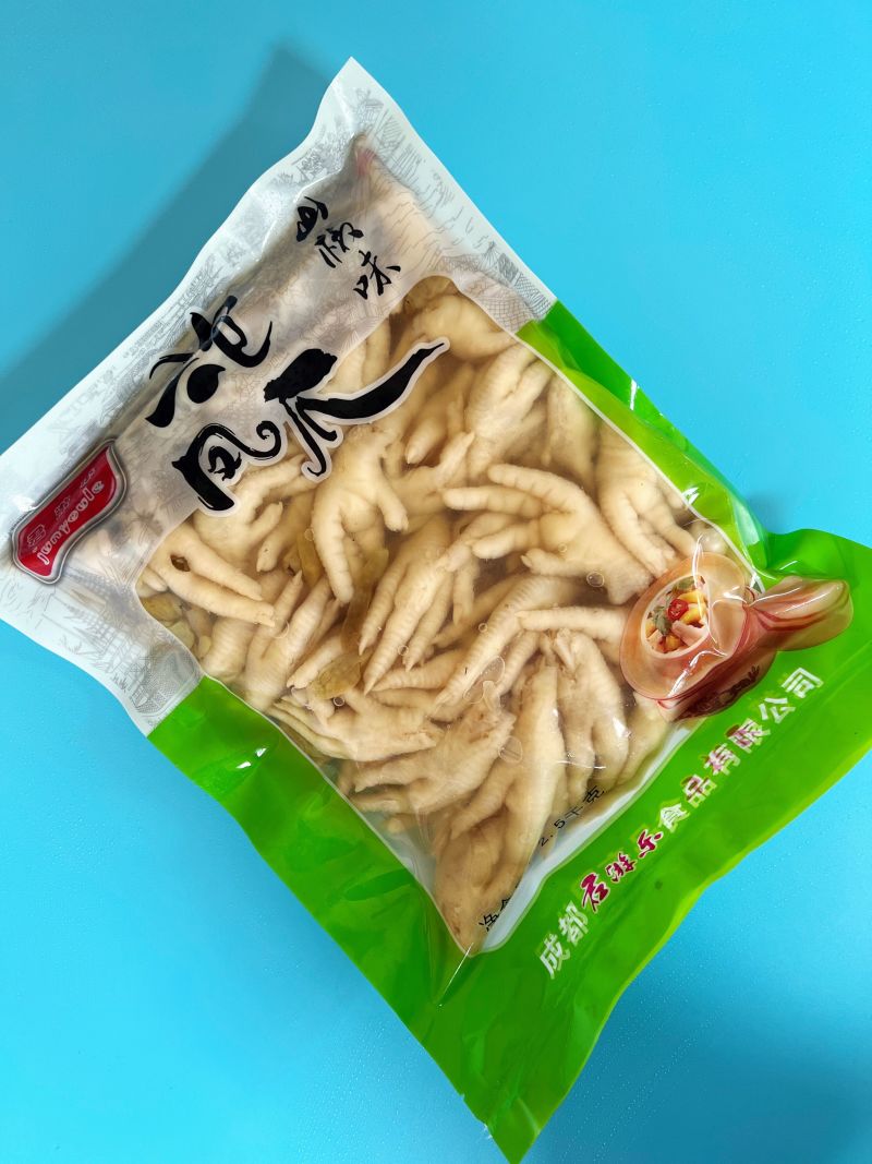 四川特产山椒鸡爪酸辣鸡爪泡椒鸡爪熟食凤爪辣鸡爪5斤商用装