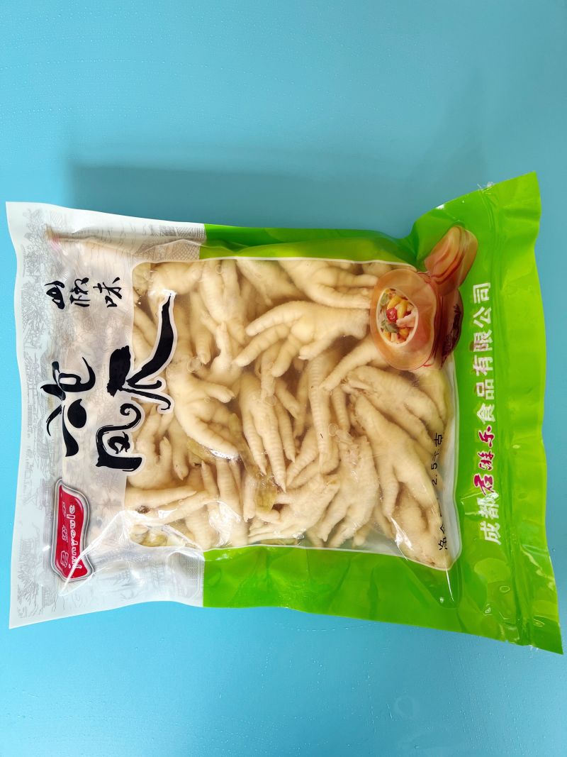四川特产山椒鸡爪酸辣鸡爪泡椒鸡爪熟食凤爪辣鸡爪5斤商用装