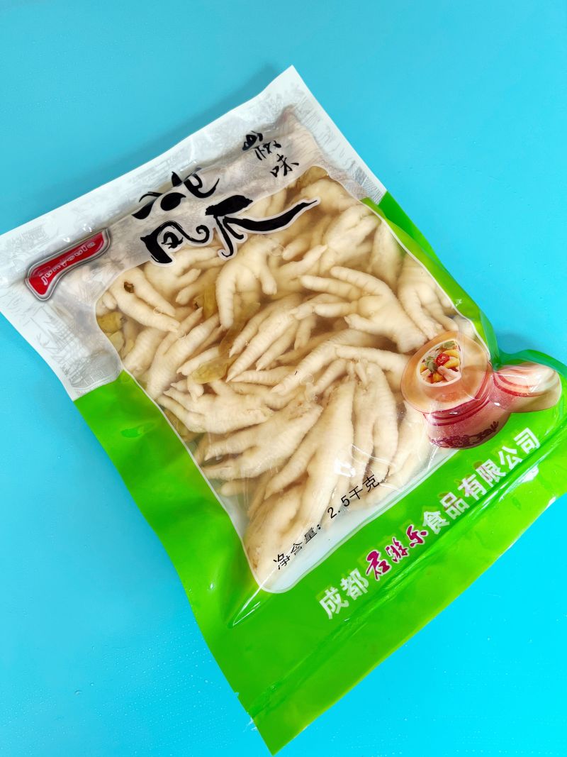 四川特产山椒鸡爪酸辣鸡爪泡椒鸡爪熟食凤爪辣鸡爪5斤商用装