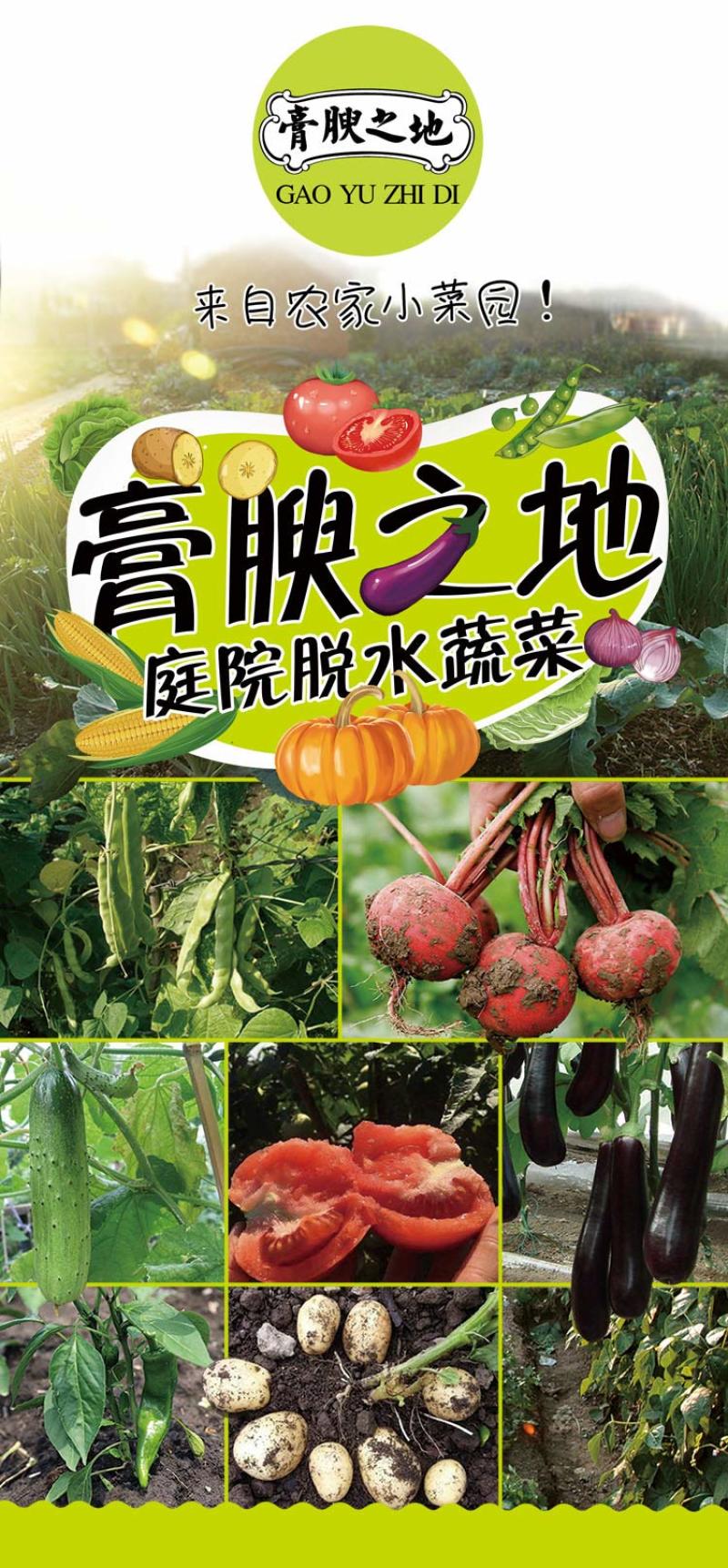 庭院干菜小菜园土豆自然晾晒土豆干500g/袋装