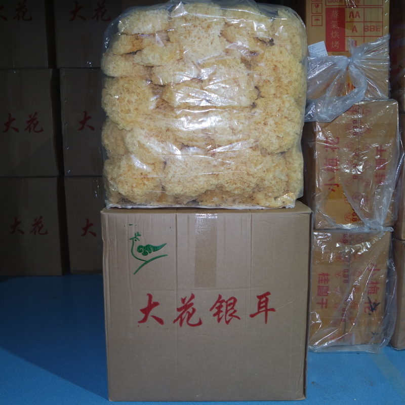 古田银耳食用菌干货福建厂家批发优质本色大花白木耳雪耳