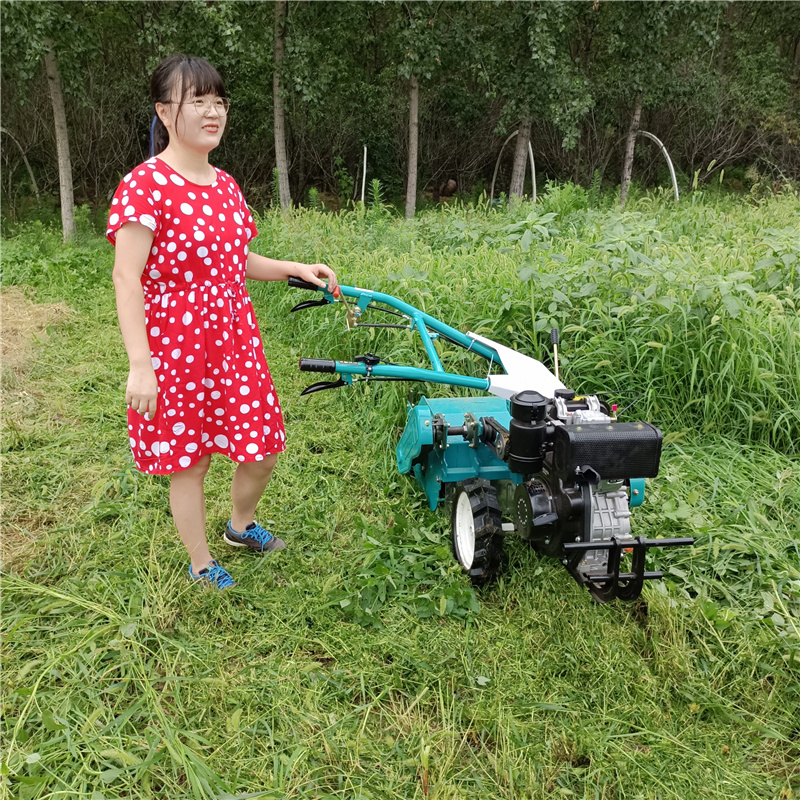 葡萄园自走式除草机果园碎草还田机农用小型除草灭茬机