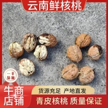 鲜核桃，鸡蛋皮核桃，青核桃，云南产地货源，价格合理，电联